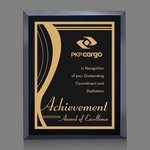 Avonlea/Marietta - Black/Gold 5x7