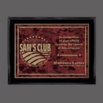 Farnsworth/Contempo - Black/Red 9 in.x12 in.