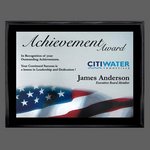 Farnsworth Full Color Sublimation - Black/Silver 9 in.x12 in.