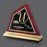 Waddington Peak Award - Rosewood/Gold 8 in.
