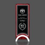 Oliveira Award in Rosewood and Aluminum on Base 10in