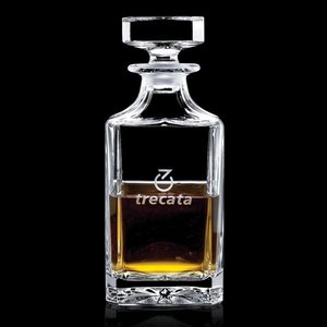 Bainbridge 26oz Decanter & Square Lid 