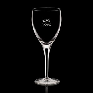 Belfast Wine Glasses Engraved - 9oz Crystalline 