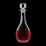 Bacchus Wine Glasses Engraved Decanter - 30oz Crystalline