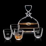 Dalkeith Decanter & 4 Double Old Fash
