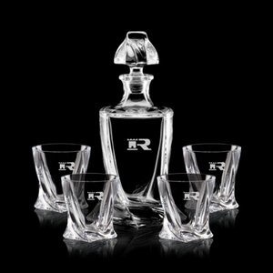 Oasis Decanter and 4 On-the-Rocks 