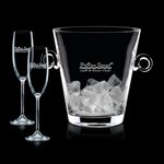 Italia Champagne Bucket and 2 Flutes