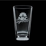 Sports Beverage Glass - 16oz Football