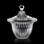 Luna Bowl and Lid - 8 in. Crystalline