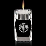 Abbey Candleholder - Optical Crystal 3-1/8