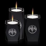 Abbey Candleholders - Black (Set of 3)