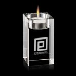 Perth Candleholder - Optical Crystal3 1/2