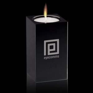 Perth Candleholder - Black 3 1/2 