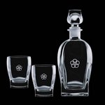 Collingwood Decanter and 2 On-the-Rocks