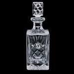 Cavanaugh 28oz Crystal Square Decanter