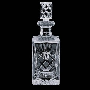 Cavanaugh 28oz Crystal Square Decanter 