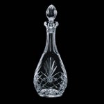 Cavanaugh 38oz Crystal Wine Glasses Engraved Decanter