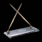 Ashburton Double Pen Set - Gold