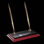 Albion Double Pen Set - Gold