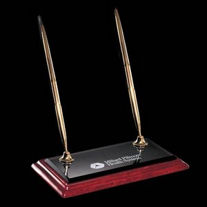 Albion Double Pen Set - Gold 