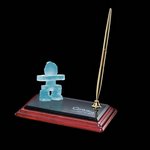 Inukshuk Penholder - Albion with Gold Pen