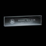 Lancaster Nameplate - Starfire 2 in.x8 in.