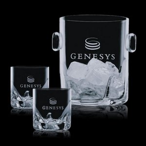 Hillcrest Ice Bucket and 2 Old Fashioned 