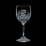 Medallion 8oz Wine Glasses Engraved Glasses