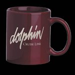 Malibu Coffee Mug - 12oz Burgundy