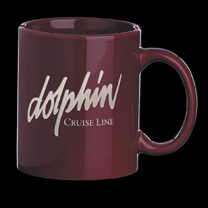 Malibu Coffee Mug - 12oz Burgundy 