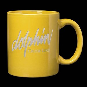 Malibu Coffee Mug - 12oz Bright Yellow 