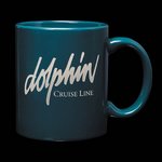 Malibu Coffee Mug - 12oz Teal Green