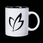 Thames Mug - 11oz Black/White