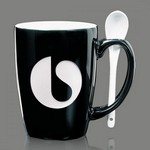 Winfield Engraved Coffee Mug & Spoon