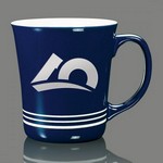 Churchill Striped Coffee Mug