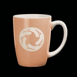 Camelot Coffee Mug - 13oz Peach 