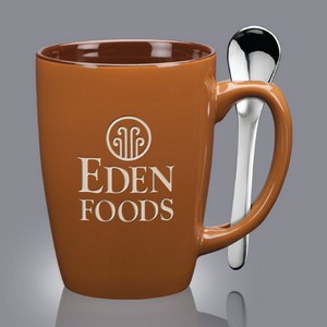 Roberta Spoon Mug - 16oz Russet 