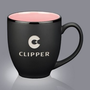 Dereham Mug - 16oz Black/Pink 