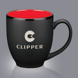 Dereham Mug - 16oz Black/Red 