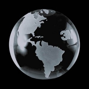 Globe Paperweight - Optical 2-3/8 in. 