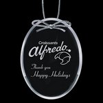 Starfire Ornament - Oval 4 in.