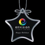 Starfire Ornaments w/VividPrint - Star 4 in.