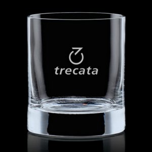 Rexdale Double Old Fashioned Glasses Engraved - 13.5 oz Crystalline 