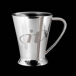 Lansing Footed Mug -Stainless Steel 11oz 