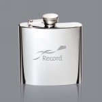 Duran Hip Flask - 6oz Stainless Steel