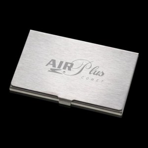 Barnes Business Card Holder - Brushed 