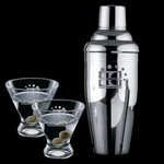 Connoisseur Shaker and 2 Brisbane Martini