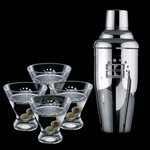 Connoisseur Shaker and 4 Brisbane Martini
