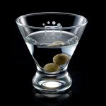 Brisbane 8oz Stemless Martini Glass