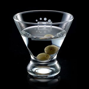 Brisbane 8oz Stemless Martini Glass 